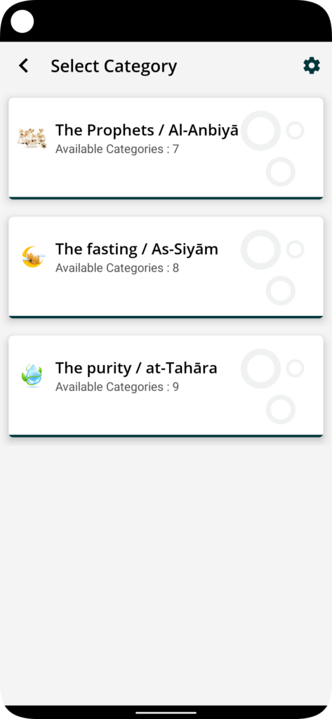 Islam app Category